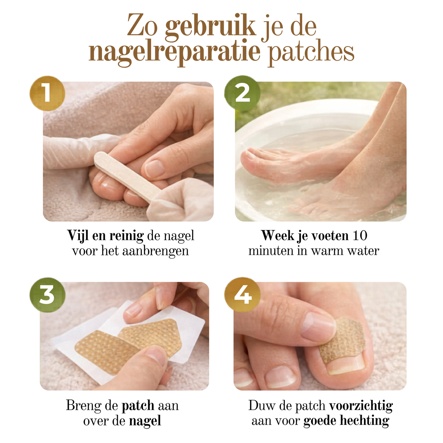 Rélum® Kalknagel Pleister 100 stuks
