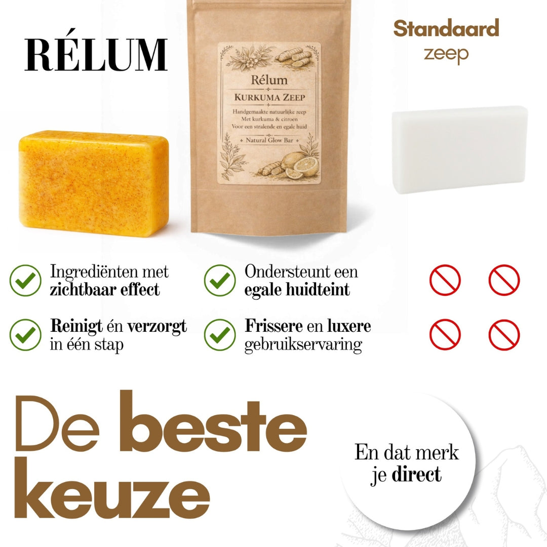 Rélum® Turmeric & Kojic Acid Soap